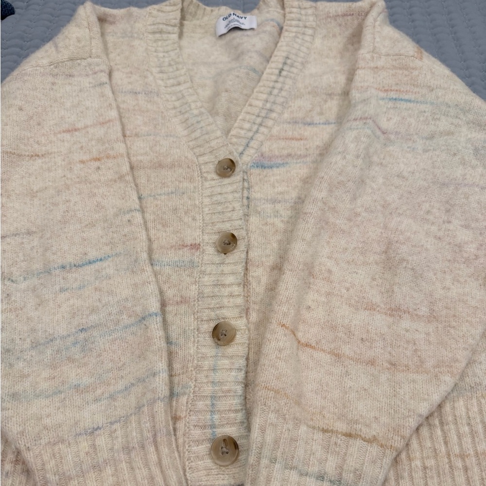 Old Navy Multicolor Button-Up Cardigan
